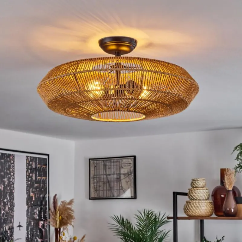 Luminaires Scandinaves-hofstein Plafonnier Cassano Écru, 2 lumières