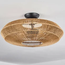 Luminaires Scandinaves-hofstein Plafonnier Cassano Écru, 2 lumières