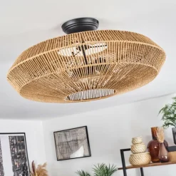 Luminaires Scandinaves-hofstein Plafonnier Cassano Écru, 2 lumières