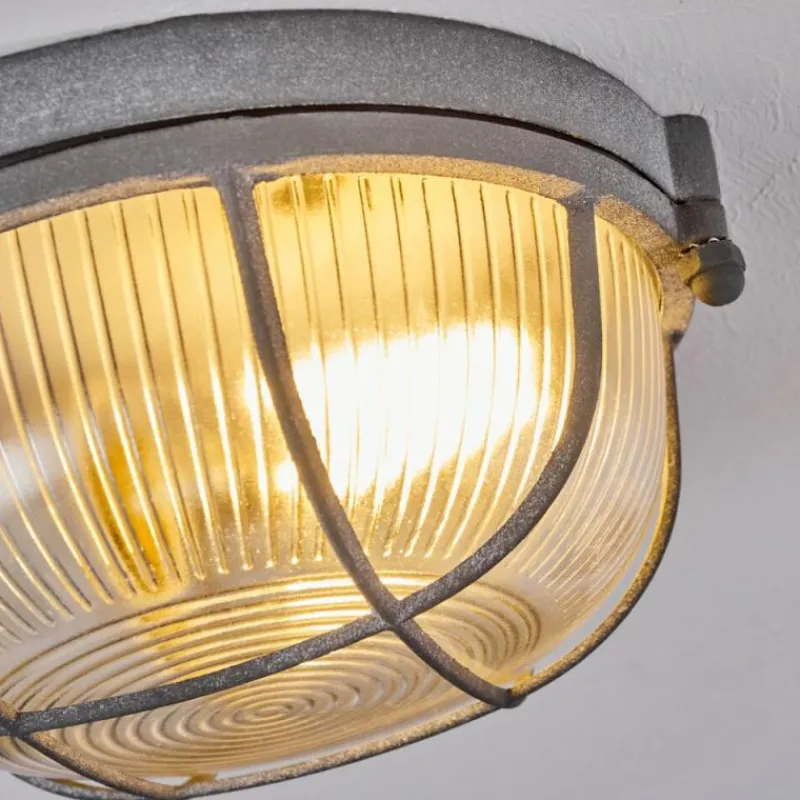 hofstein Plafonnier Chaquire Gris, 1 lumière