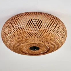 Luminaires Scandinaves-hofstein Plafonnier 40 cm Bauro Noir, 3 lumières