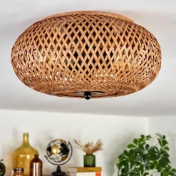 Luminaires Scandinaves-hofstein Plafonnier 30 cm Bauro Noir, 2 lumières