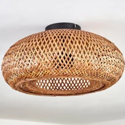 Luminaires Scandinaves-hofstein Plafonnier 40 cm Bauro Noir, 2 lumières