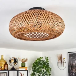 Luminaires Scandinaves-hofstein Plafonnier 40 cm Bauro Noir, 2 lumières