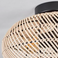 Luminaires Scandinaves-hofstein Plafonnier 30 cm Brandala Noir, 2 lumières