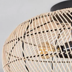 Luminaires Scandinaves-hofstein Plafonnier 50 cm Brandala Noir, 3 lumières