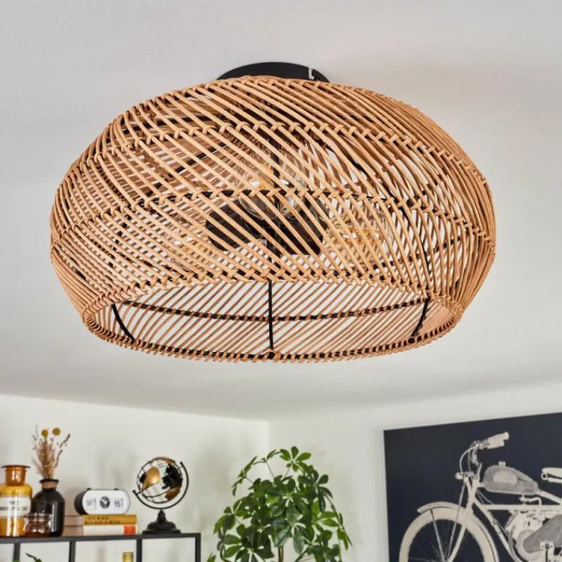 Luminaires Scandinaves-hofstein Plafonnier 40 cm Brandala Noir, 3 lumières