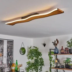 hofstein Plafonnier 98,5 cm Malling LED Écru, Noir, Blanc, 1 lumière