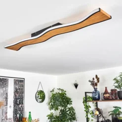 hofstein Plafonnier 98,5 cm Malling LED Écru, Noir, Blanc, 1 lumière