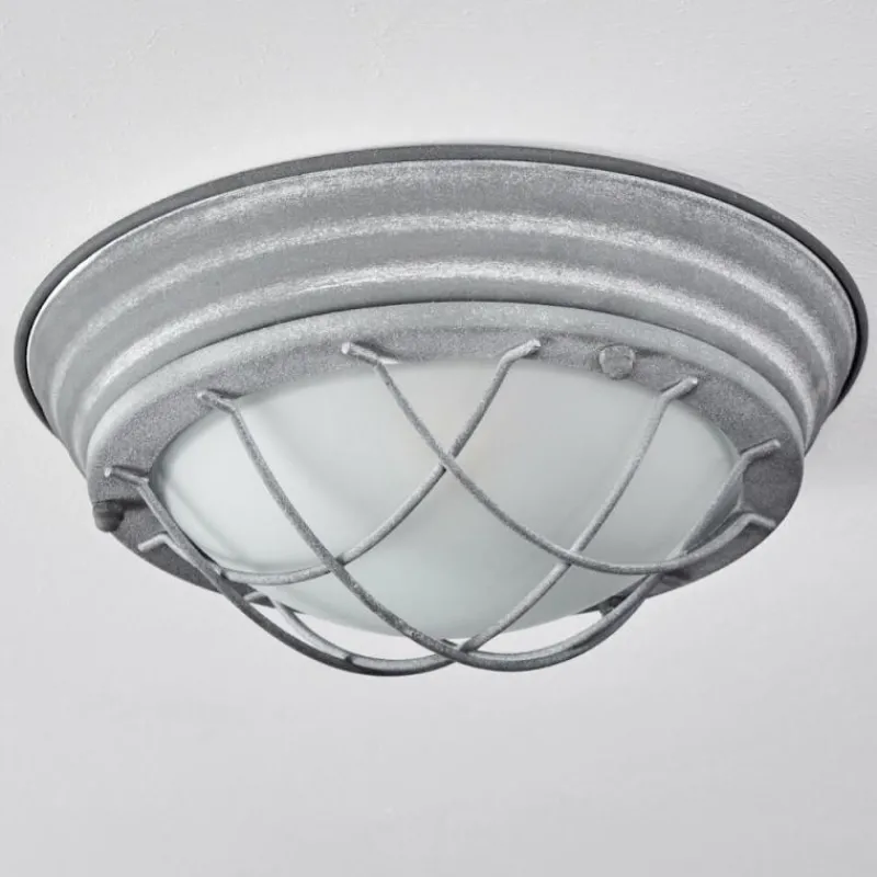 hofstein Plafonnier Coltauco Gris, 1 lumière