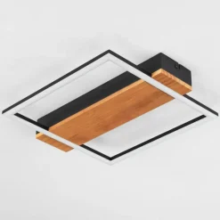 hofstein Plafonnier Courceaux LED Écru, Noir, 1 lumière