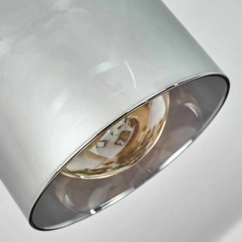 Luminaires Scandinaves-hofstein Plafonnier Covelas Écru, Noir, 2 lumières