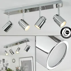 hofstein Plafonnier Douarnenez Chrome, 4 lumières