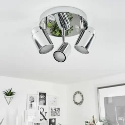 hofstein Plafonnier Douarnenez Chrome, 3 lumières