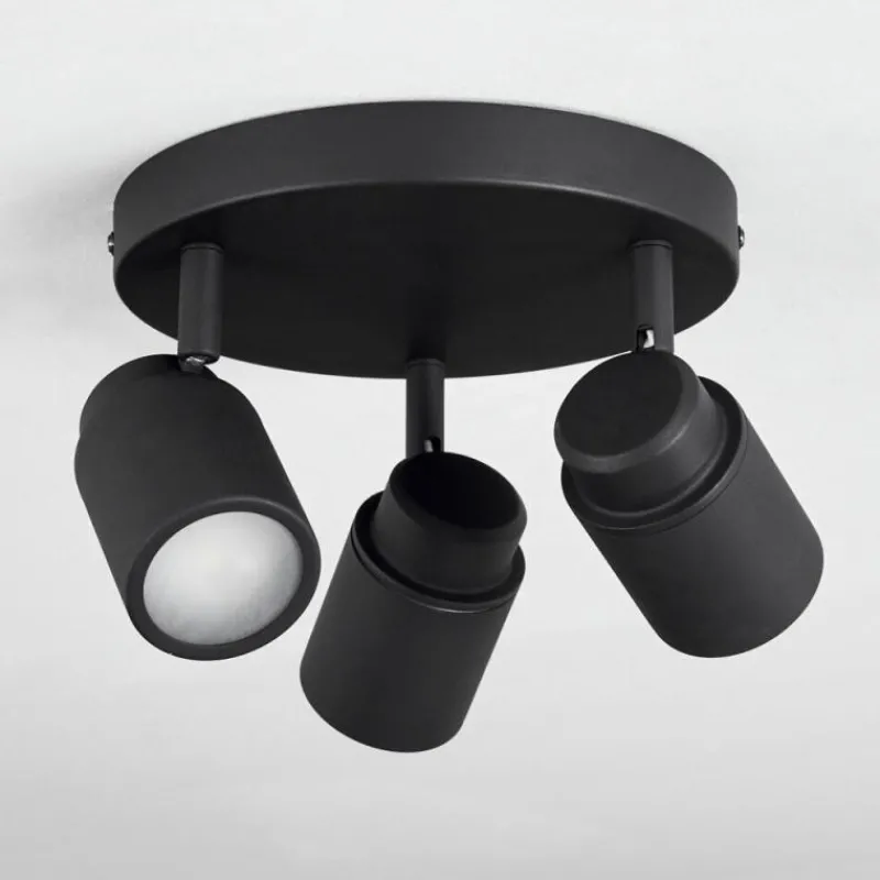 hofstein Plafonnier Douarnenez Noir, 3 lumières