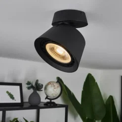 hofstein Plafonnier Especiosa Noir, 1 lumière