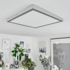 hofstein Plafonnier Finsrud LED Argenté, 1 lumière