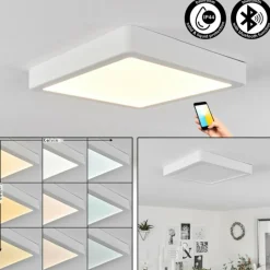 hofstein Plafonnier Finsrud LED Blanc, 1 lumière