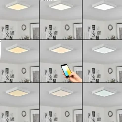 hofstein Plafonnier Finsrud LED Blanc, 1 lumière