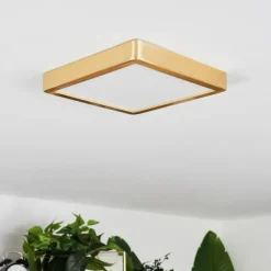 Lampes Dorées-hofstein Plafonnier Finsrud LED Or, 1 lumière