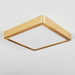 Lampes Dorées-hofstein Plafonnier Finsrud LED Or, 1 lumière