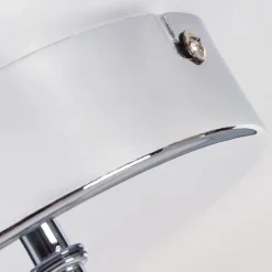 Lampes En Tissu-hofstein Plafonnier Foggia Chrome, 3 lumières