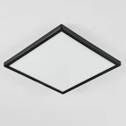 hofstein Plafonnier Folgares LED Noir, 1 lumière