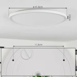 hofstein Plafonnier Folgares LED Blanc, 1 lumière