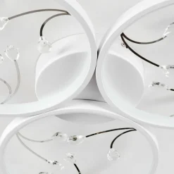 hofstein Plafonnier Fombillou LED Blanc, 1 lumière