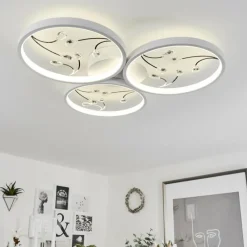 hofstein Plafonnier Fombillou LED Blanc, 1 lumière