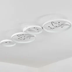 hofstein Plafonnier Fombillou LED Blanc, 1 lumière