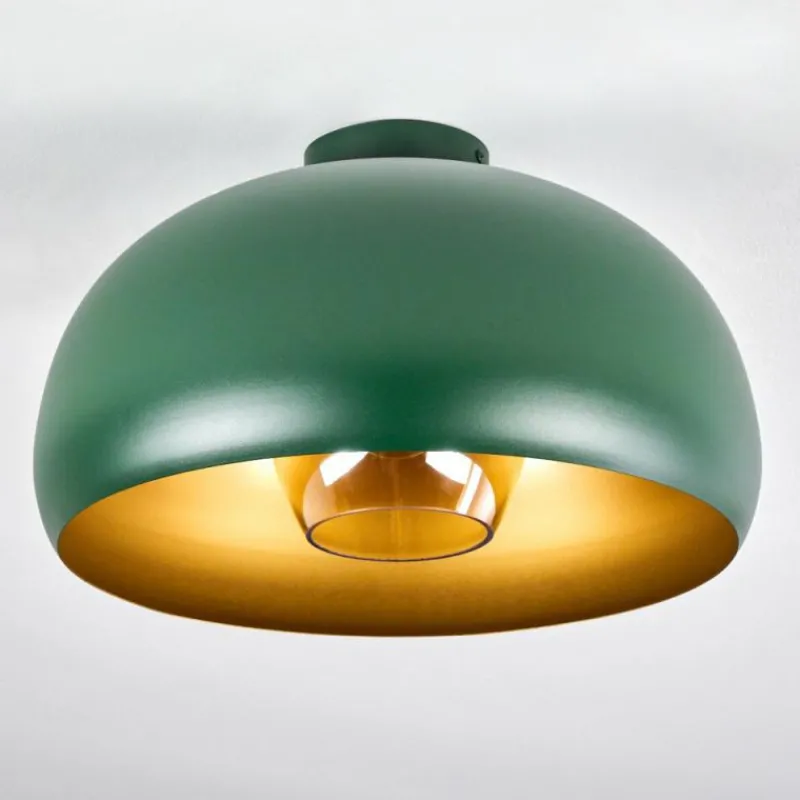 Lampes Dorées-hofstein Plafonnier Gaudi Or, Vert, 1 lumière
