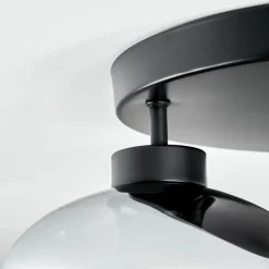 Suspension Verre Fumé-hofstein Plafonnier Haikala Fumé, 3 lumières