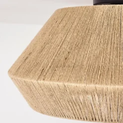 Luminaires Scandinaves-hofstein Plafonnier Henvic Noir, 1 lumière