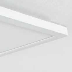 hofstein Plafonnier Hortinhas LED Blanc, 1 lumière, Télécommandes, Changeur de couleurs