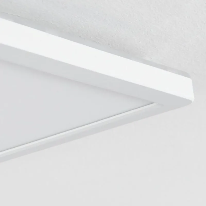 hofstein Plafonnier Hortinhas LED Blanc, 1 lumière, Télécommandes, Changeur de couleurs