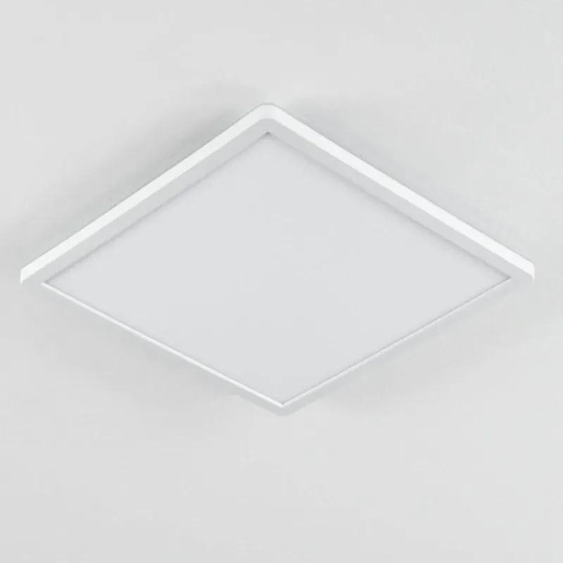 hofstein Plafonnier Hortinhas LED Blanc, 1 lumière, Télécommandes, Changeur de couleurs