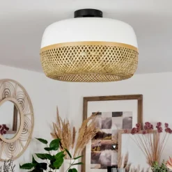 Luminaires Scandinaves-hofstein Plafonnier Isisford Noir, 1 lumière