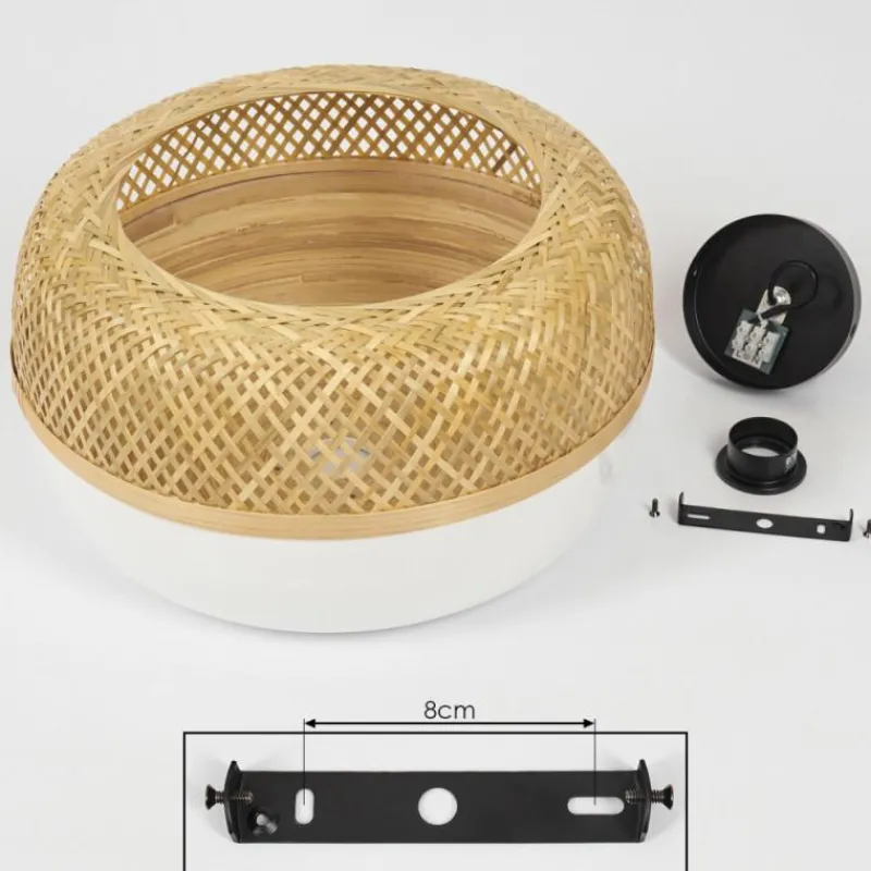 Luminaires Scandinaves-hofstein Plafonnier Isisford Noir, 1 lumière