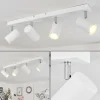 Luminaires Scandinaves-hofstein Plafonnier Javel Chrome, Blanc, 4 lumières