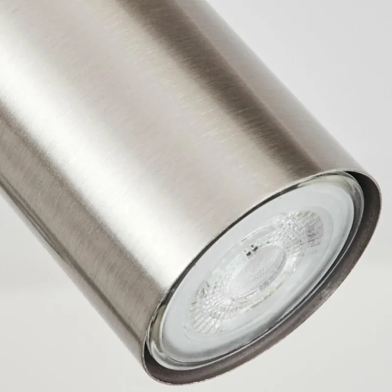 hofstein Plafonnier Javel Chrome, Nickel mat, 5 lumières