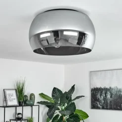 hofstein Plafonnier Lissy Noir, 3 lumières