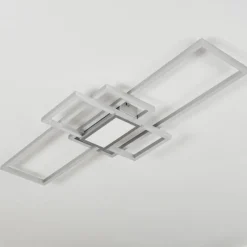 hofstein Plafonnier Longos LED Aluminium, 1 lumière