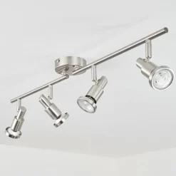 hofstein Plafonnier Lonquimay Nickel mat, 4 lumières