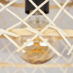 Luminaires Scandinaves-hofstein Plafonnier Madic Noir, 1 lumière