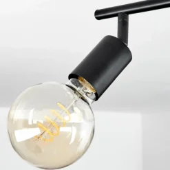 hofstein Plafonnier Maidford Noir, 3 lumières