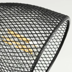 Lampes Industrielles-hofstein Plafonnier Malawi Noir, 1 lumière