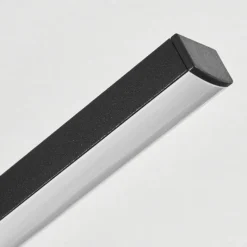 hofstein Plafonnier Meiral LED Bois clair, Noir, 2 lumières