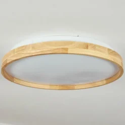 Luminaires Scandinaves-hofstein Plafonnier Menthonnex LED Blanc, 1 lumière