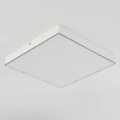 hofstein Plafonnier Mentque LED Blanc, 1 lumière